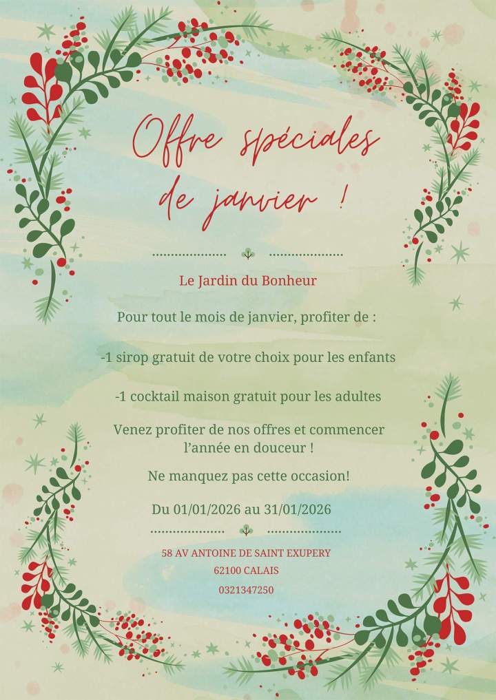 Menu de fête